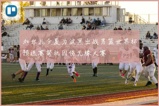 加尔扎今夏为波黑出战男篮世界杯预选赛弩机因伤无缘大赛